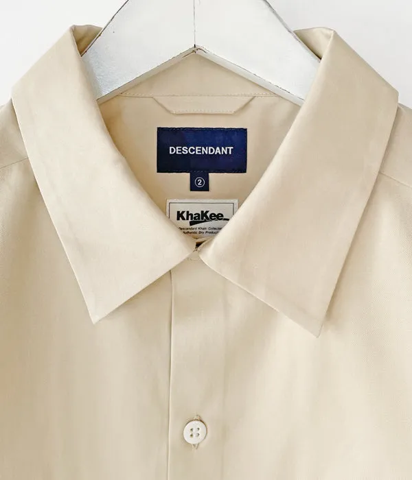 DESCENDANT/PROP COTTON SS SHIRT STANDARD (KhaKee)