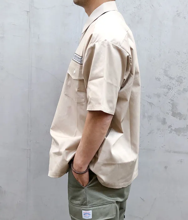 DESCENDANT/PROP COTTON SS SHIRT STANDARD (KhaKee)