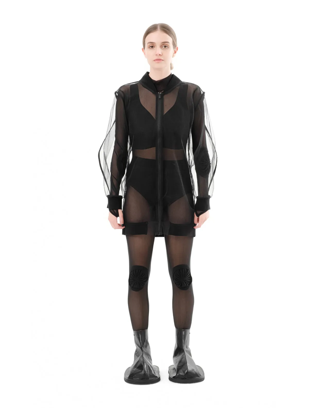 DIAPHANUM MESH CIRCLE KNEES LEGGINGS