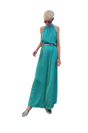 Dixie emerald jumpsuit