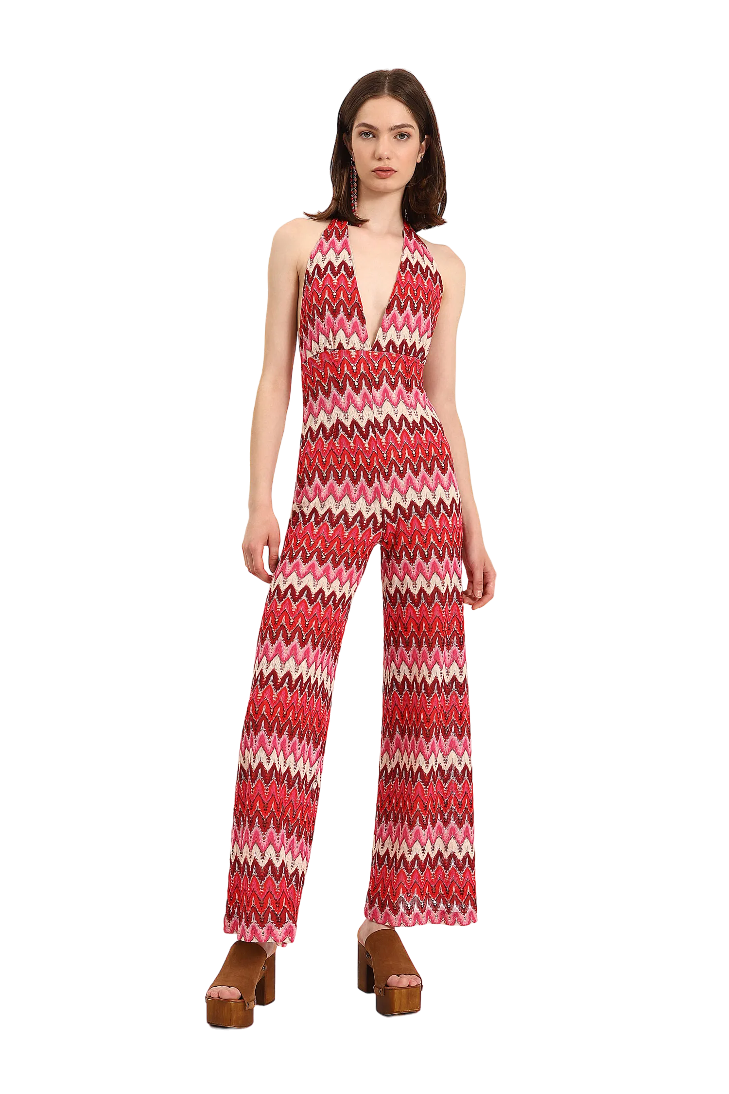 Dixie pink jumpsuit