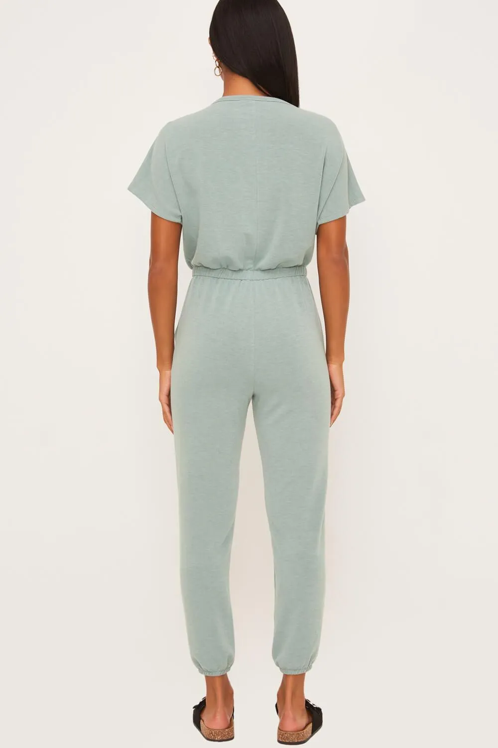 Dolman Sleeve Jumpsuir (Iceberg)