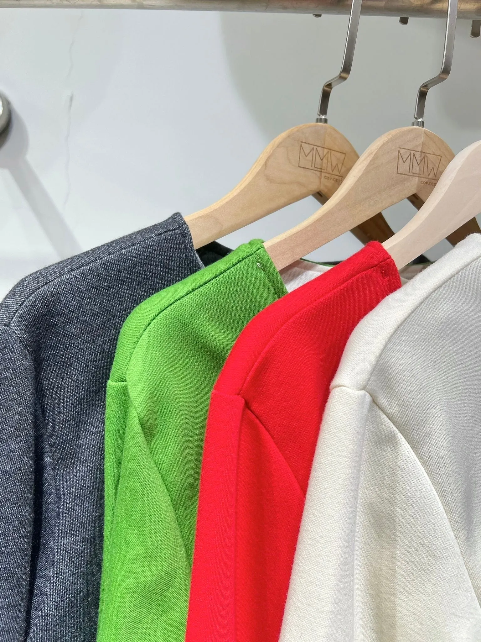 Double layer contrast cardigan - 4 colours (Pre-order)