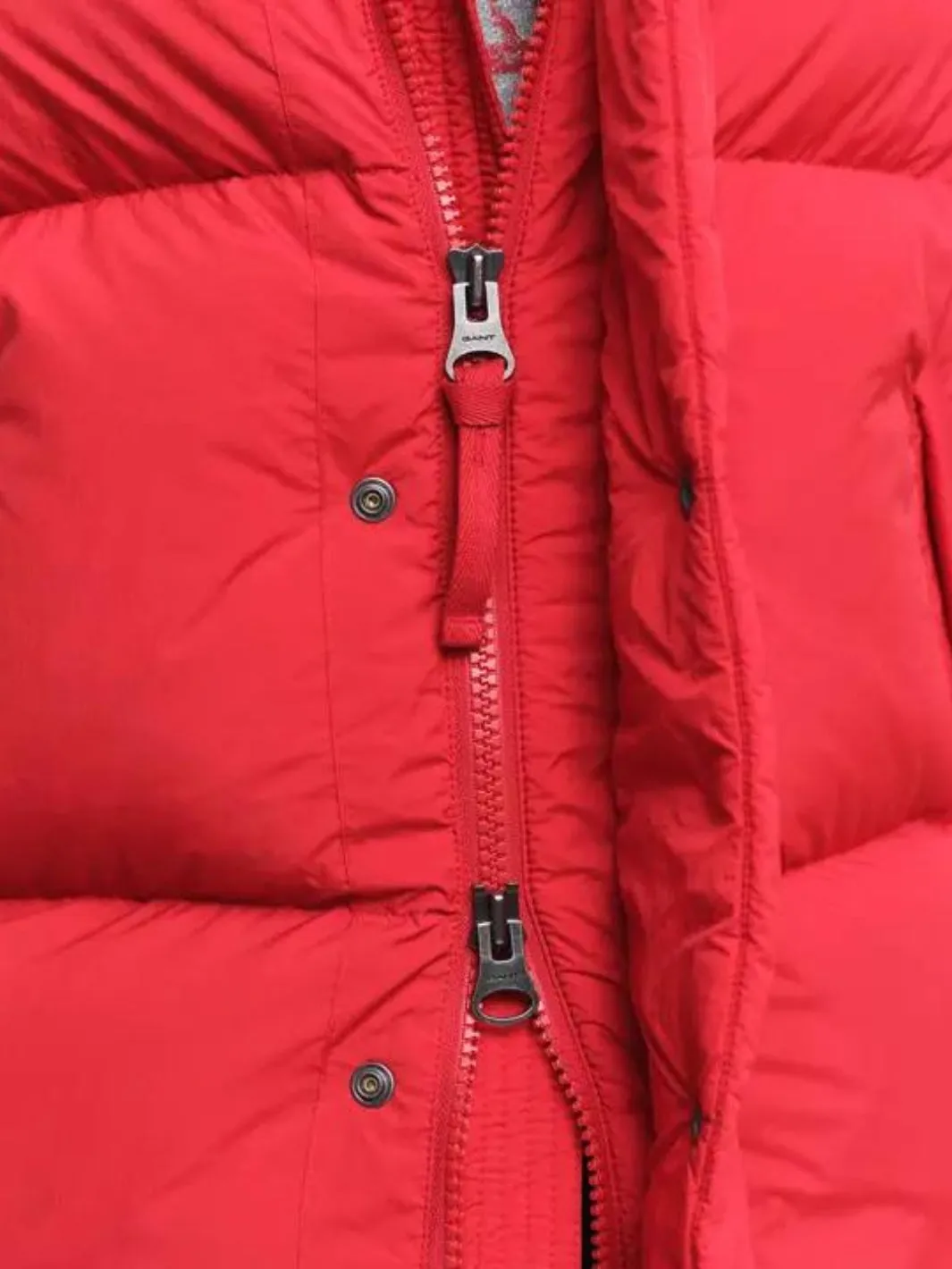 DOWN WINTER PUFFER JACKET Rød