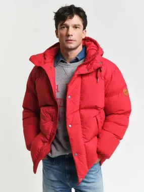 DOWN WINTER PUFFER JACKET Rød