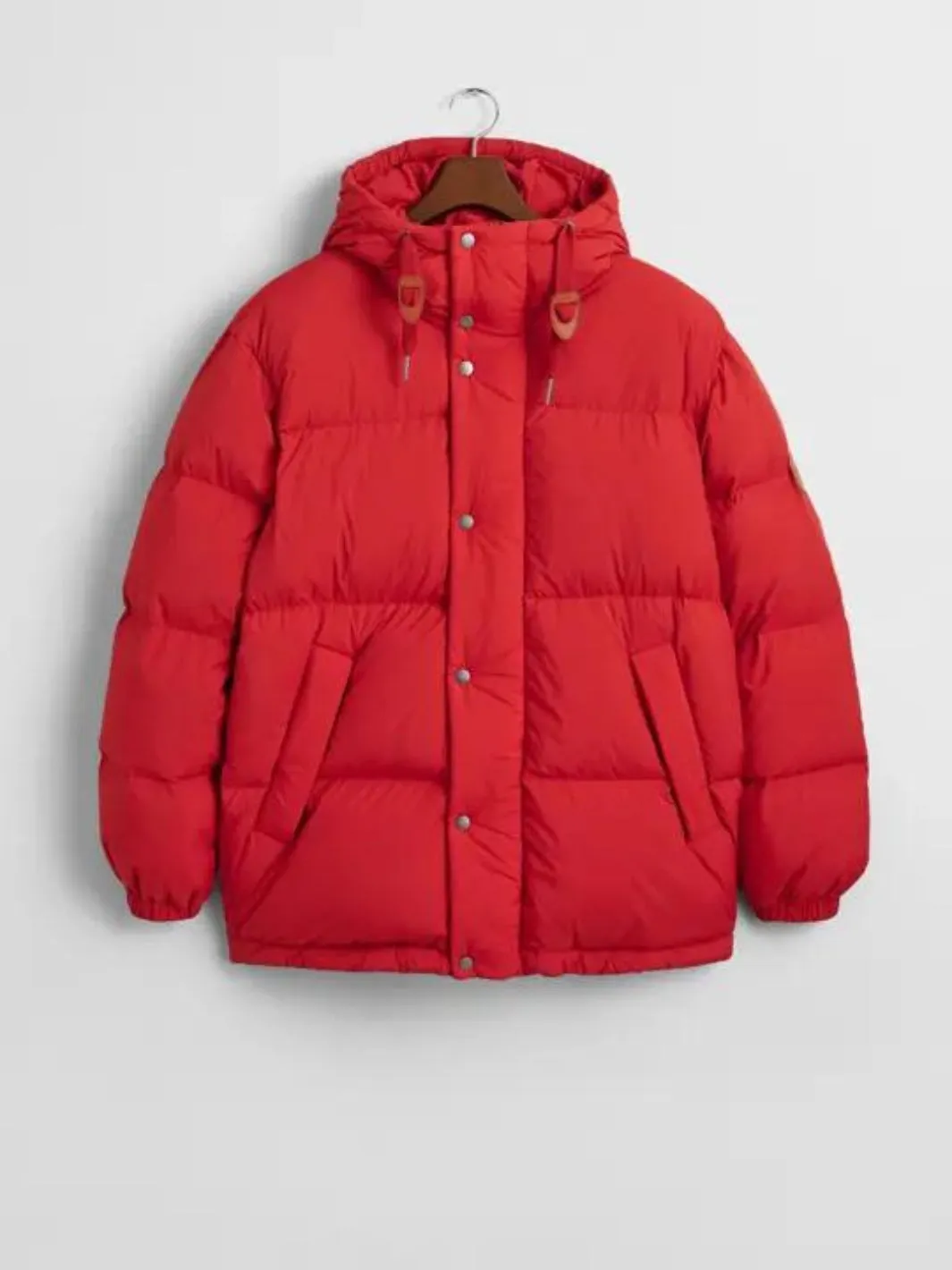 DOWN WINTER PUFFER JACKET Rød