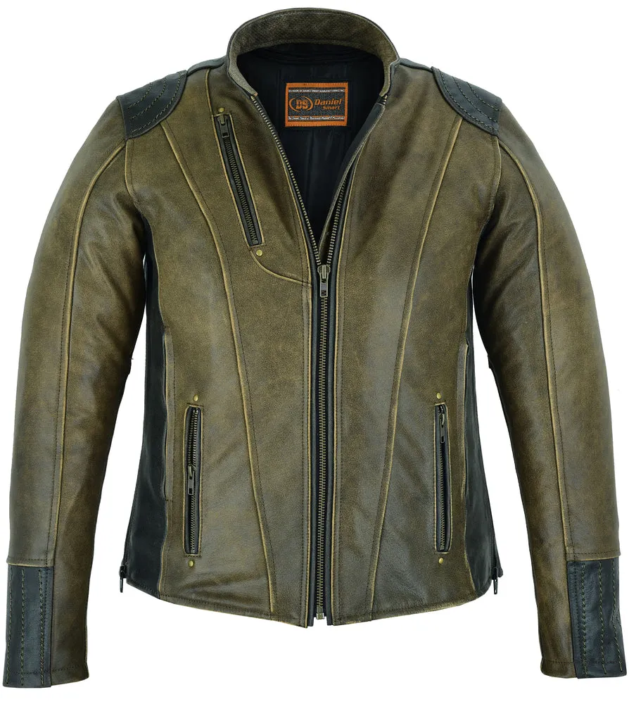 Dressed to the Nine Jacket Brown & Black. (not green)