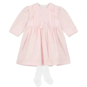 Erin Pink Winter Party Dress   Tights