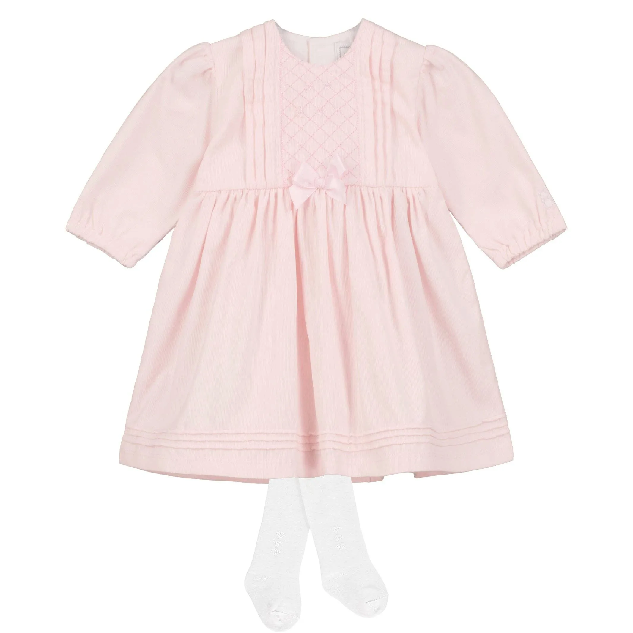 Erin Pink Winter Party Dress   Tights