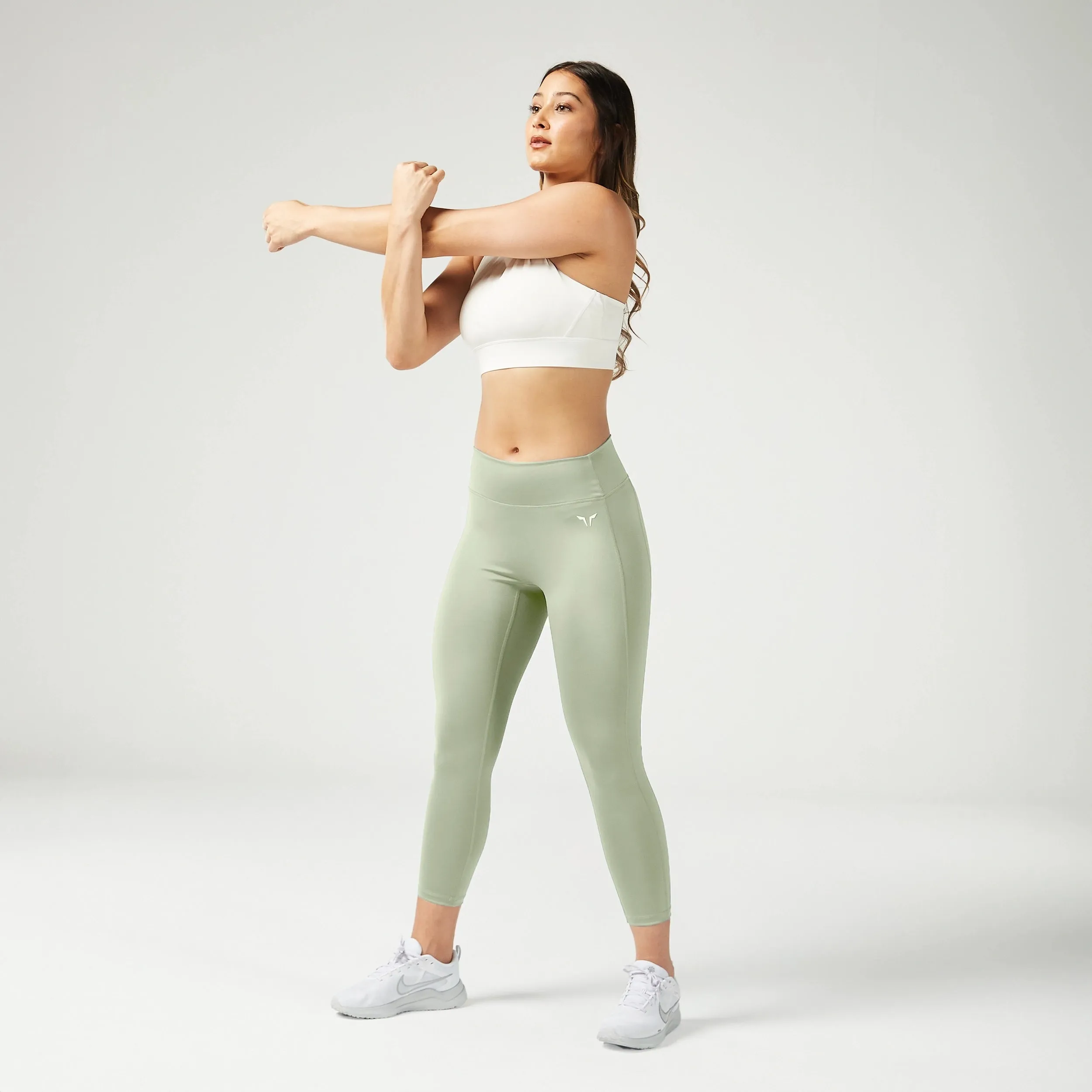 Essential Mid-Rise Leggings 24" - Desert Sage
