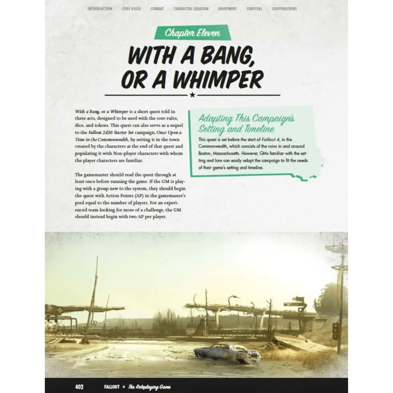 Fallout RPG: Core Rulebook