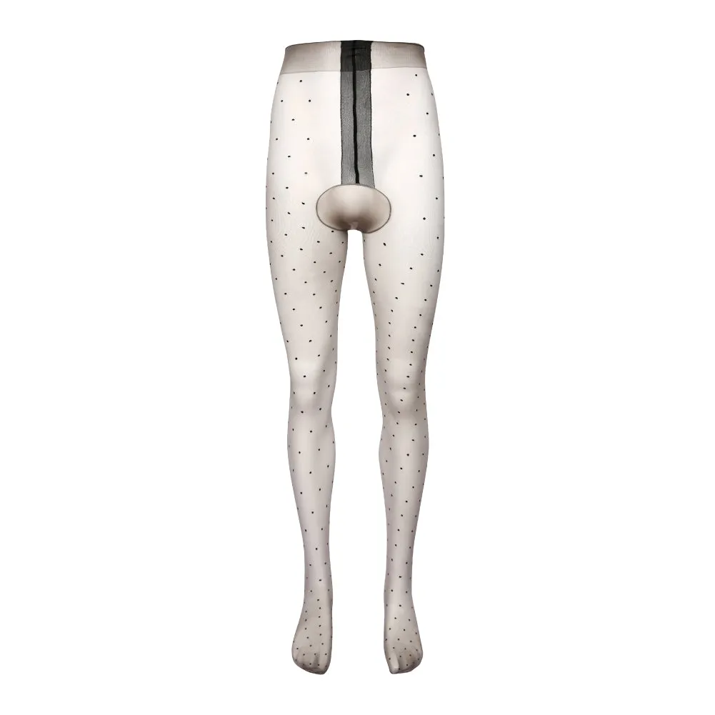Fideliti Polka Dot Men’s Seamless Tights