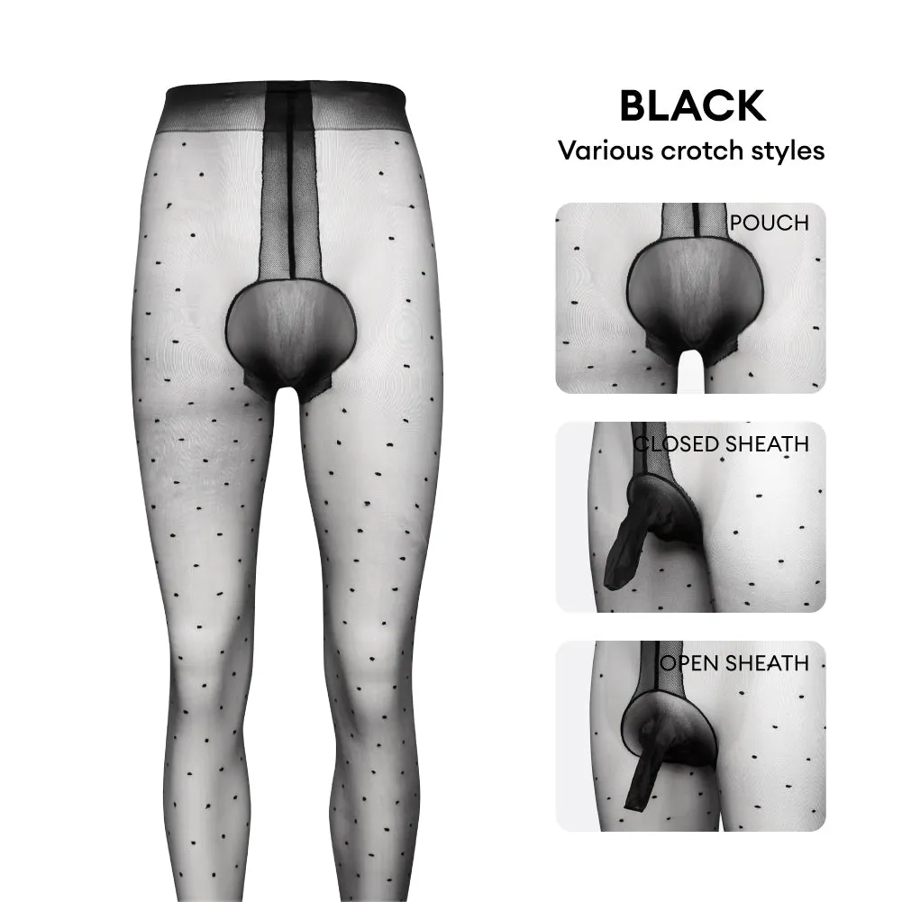 Fideliti Polka Dot Men’s Seamless Tights