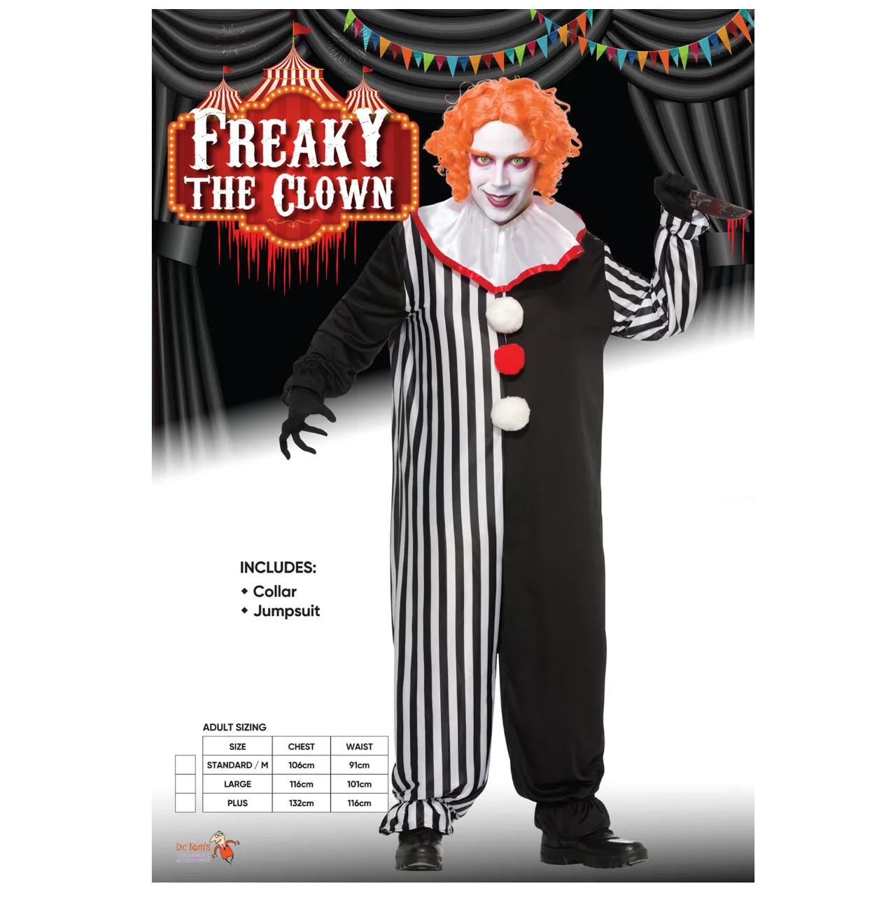 Freaky the Clown Costume