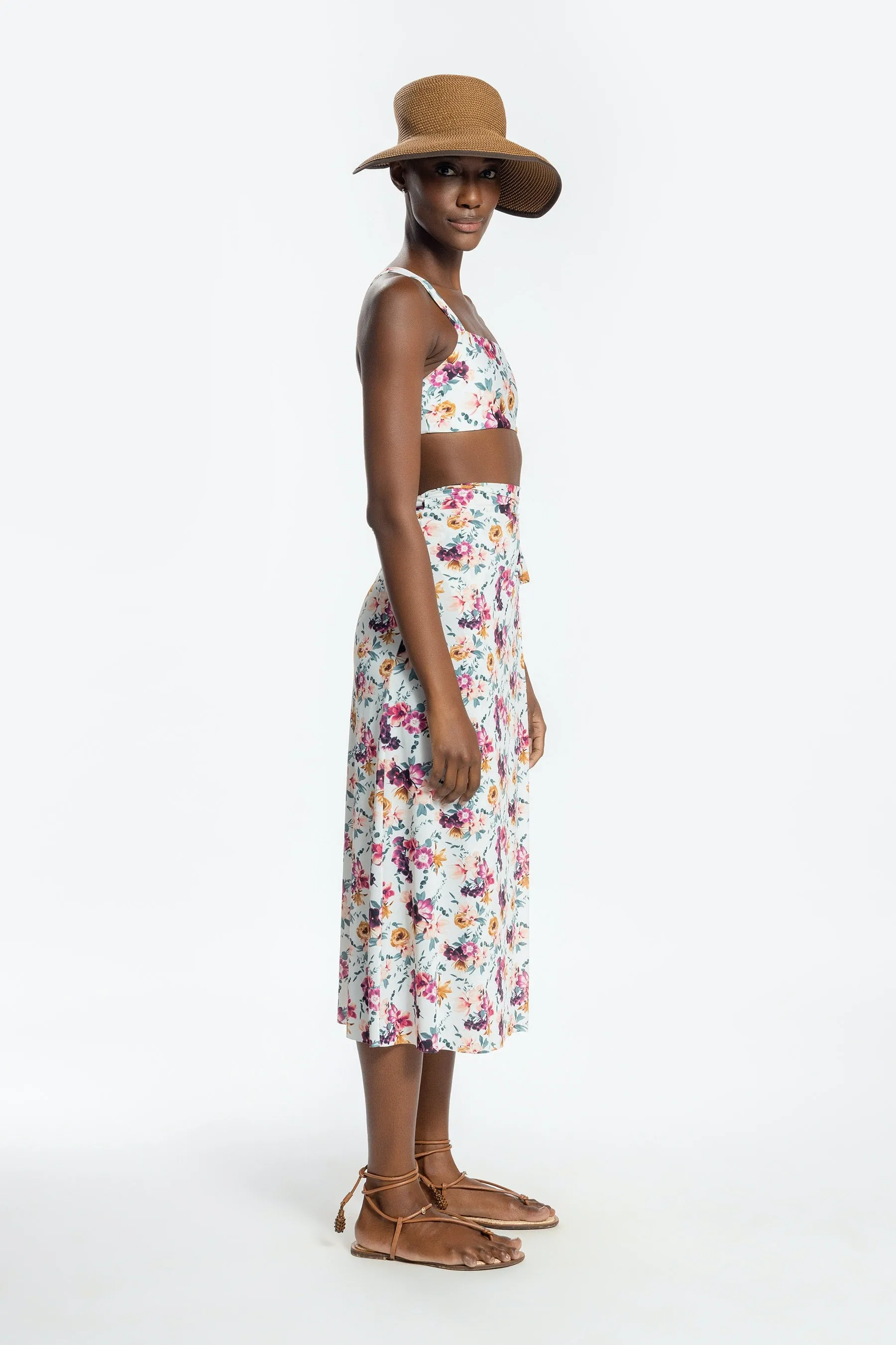 Fresh Pareo Midi Skirt