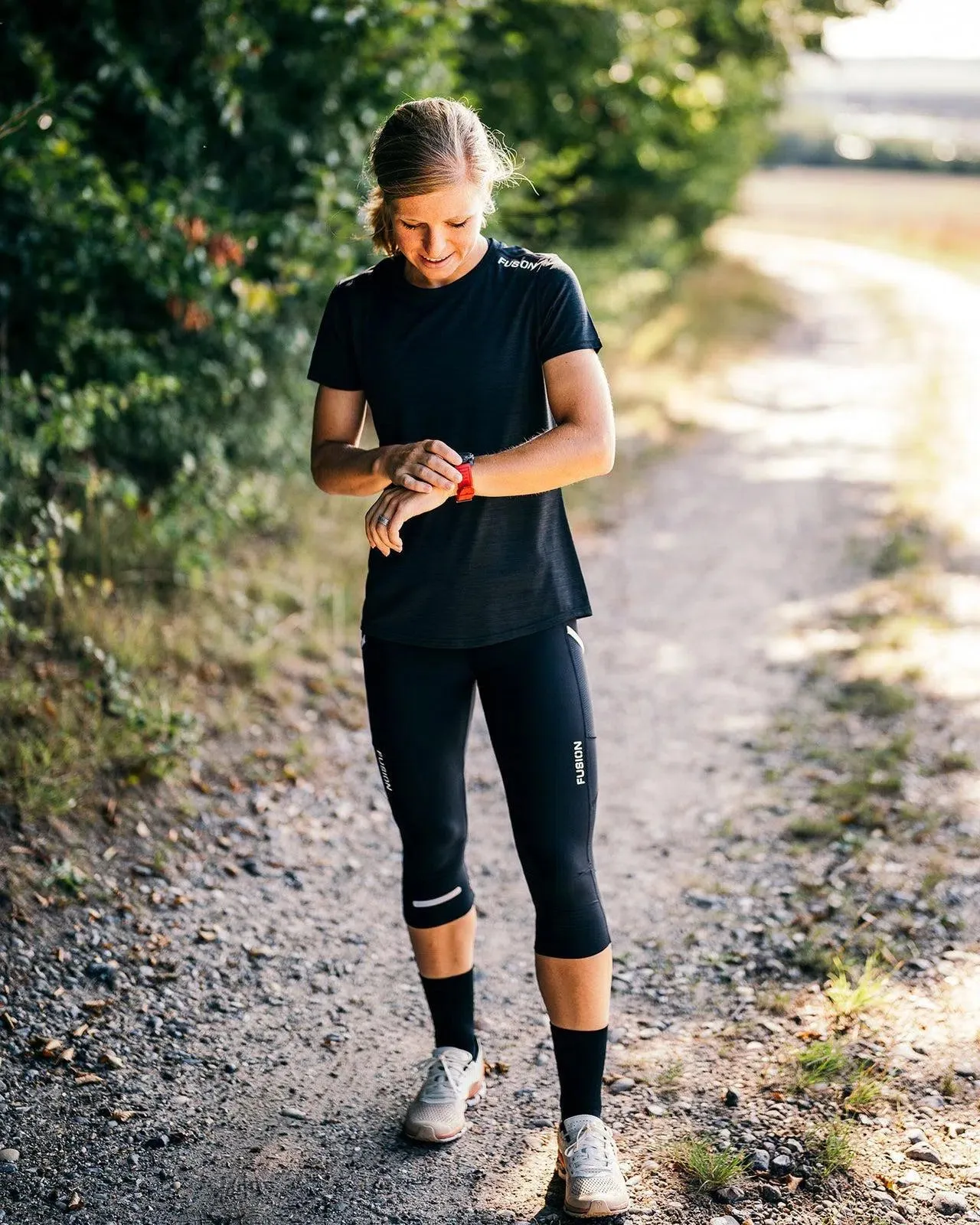Fusion C3 Hardloop Tights 3/4 Unisex