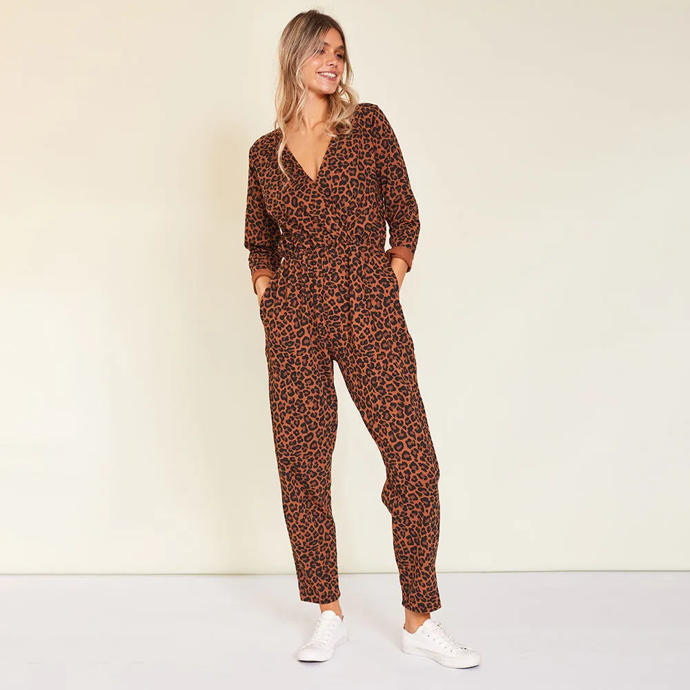 GiGi Jumpsuit (Leopard)