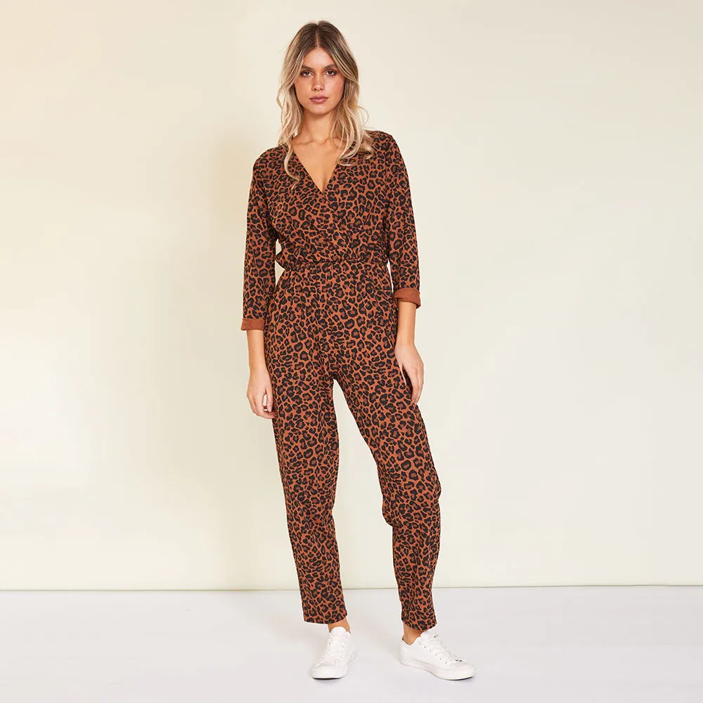 GiGi Jumpsuit (Leopard)
