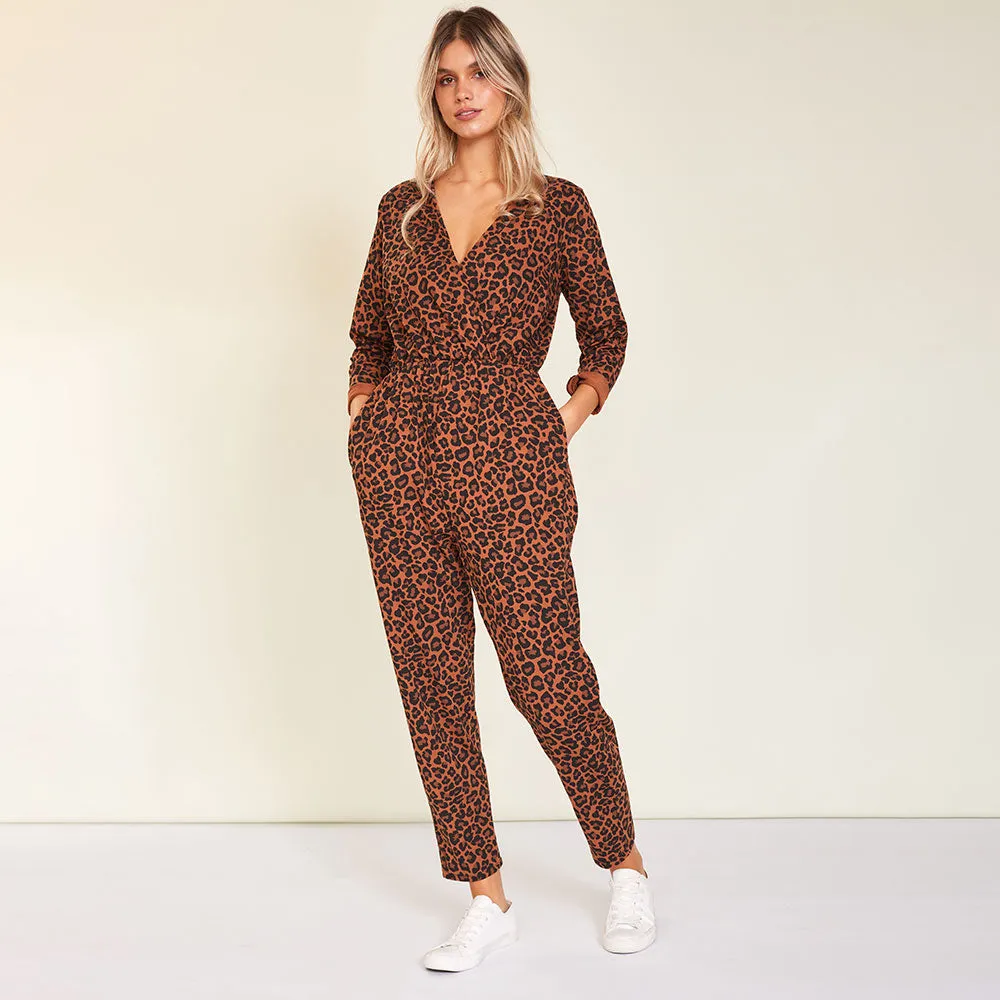 GiGi Jumpsuit (Leopard)