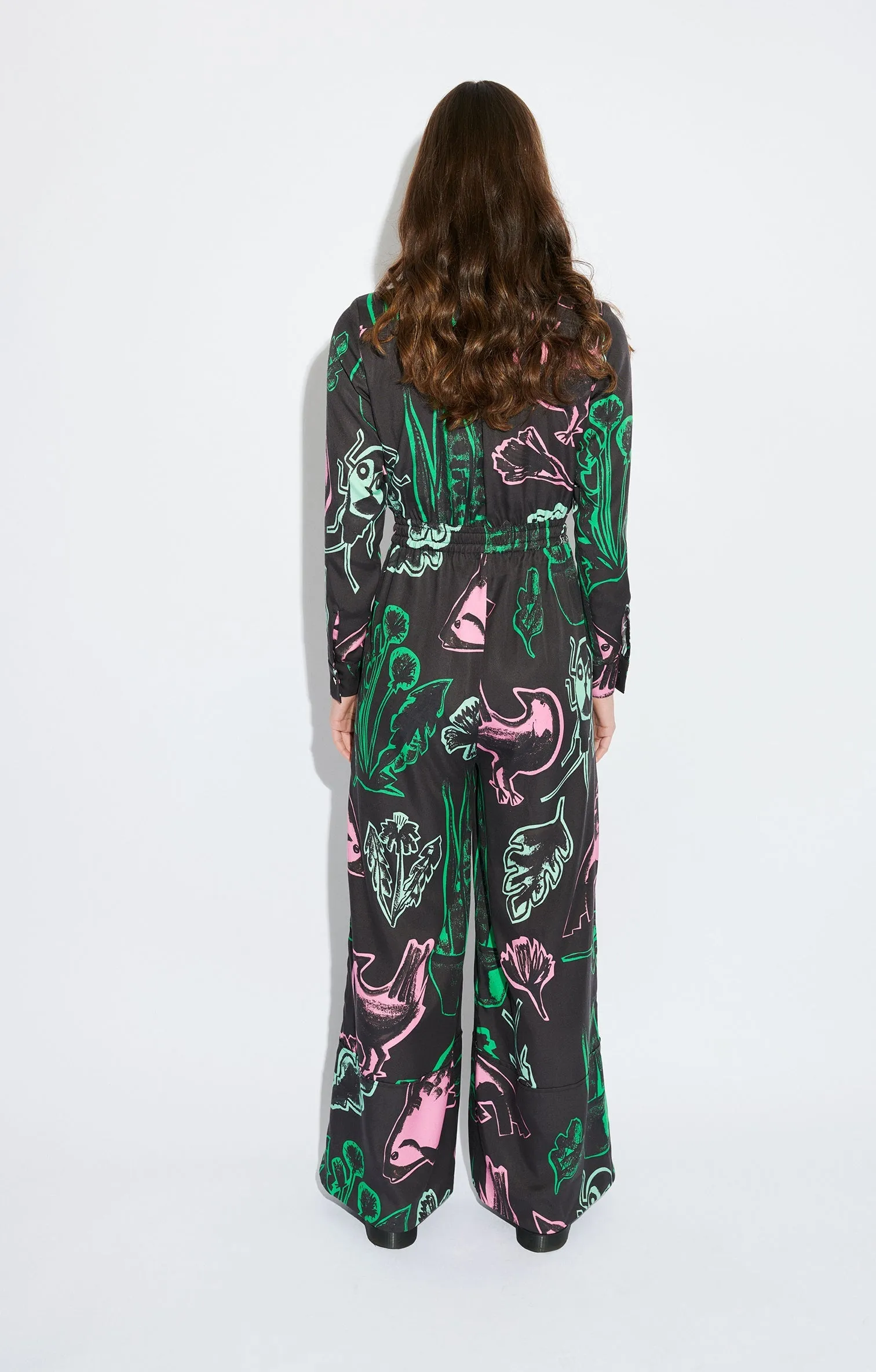 Gjeravica Jumpsuit Totem Green