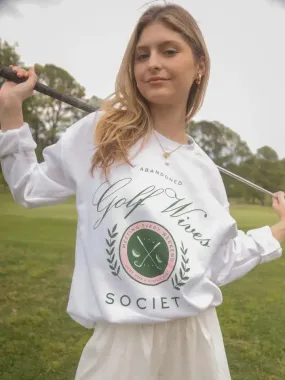 Golf Wives Sweatshirt White