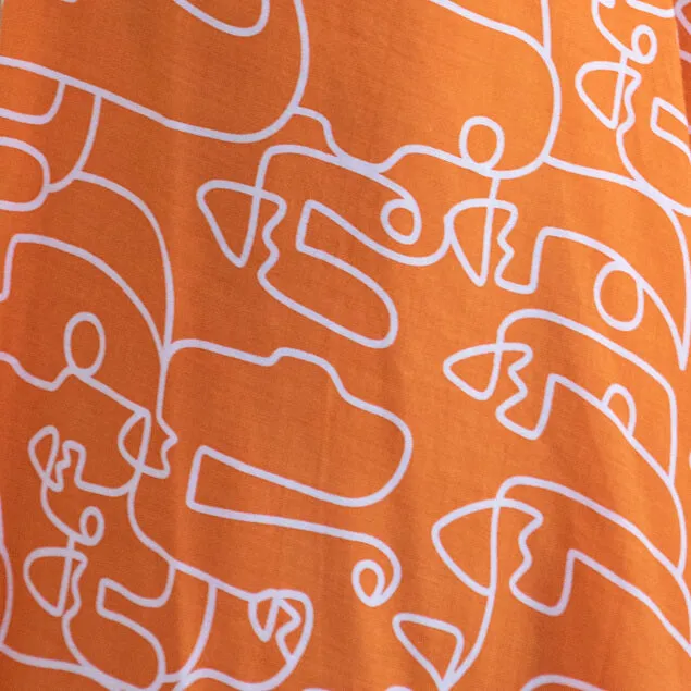 Gypsy Jumpsuit in Premium Easter Island Orange