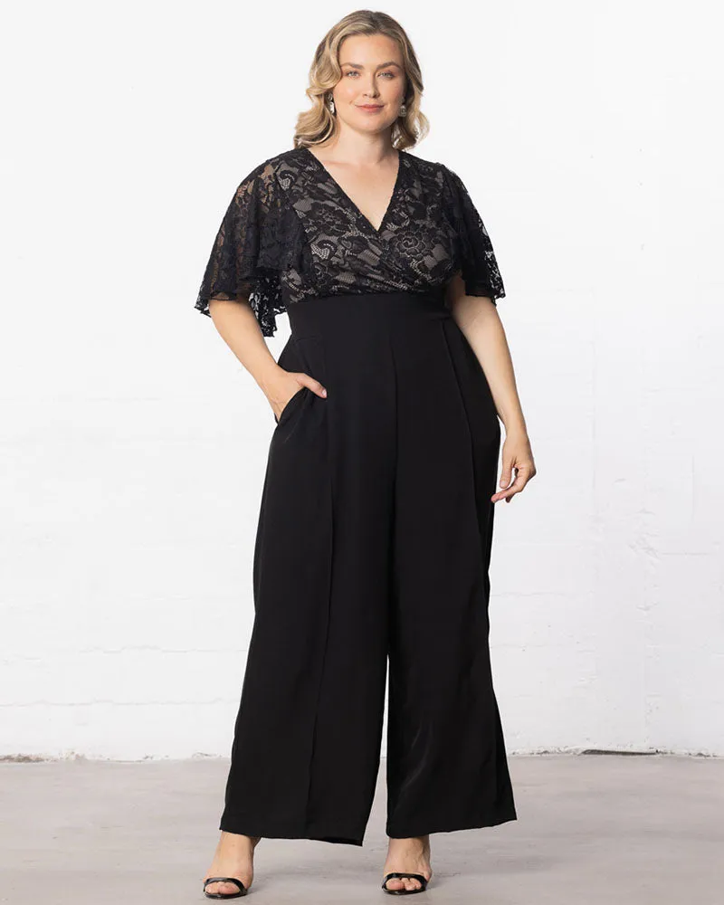 Helena Lace Jumpsuit - Sale!