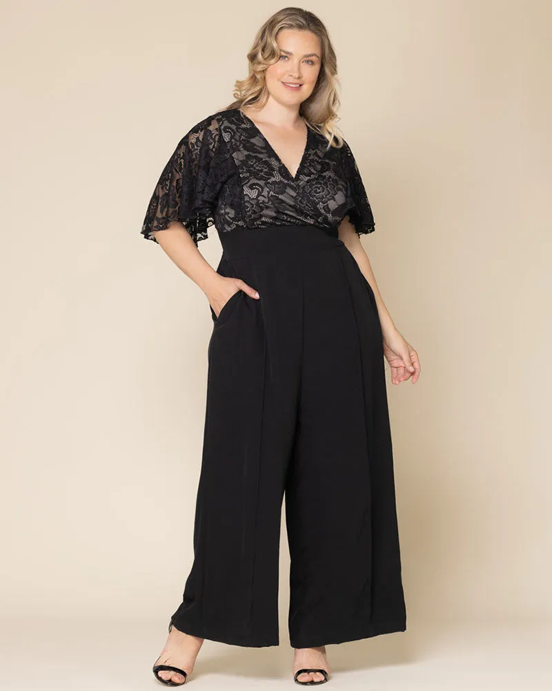 Helena Lace Jumpsuit - Sale!