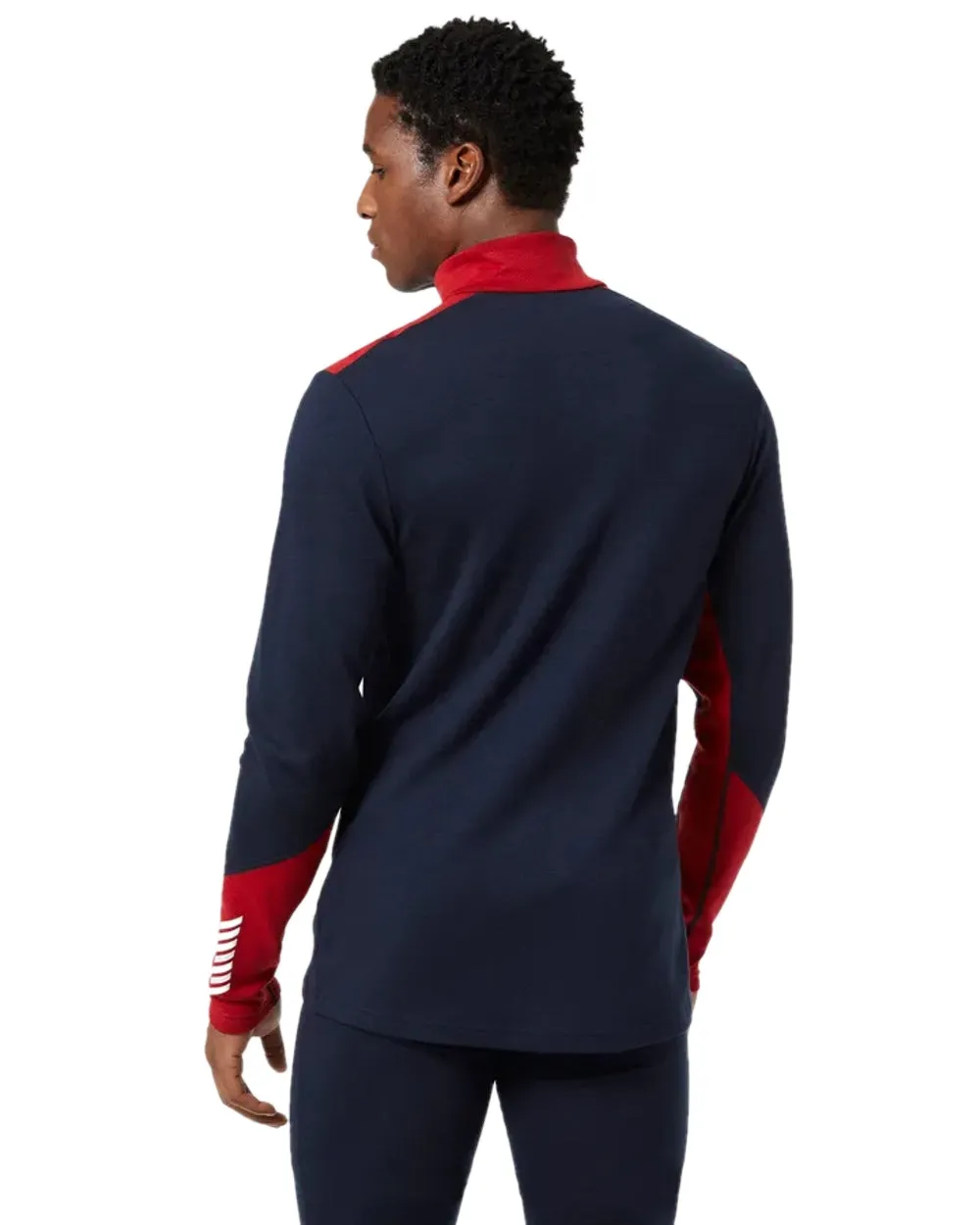 Helly Hansen Mens Lifa Merino Midweight Half-Zip Base Layer
