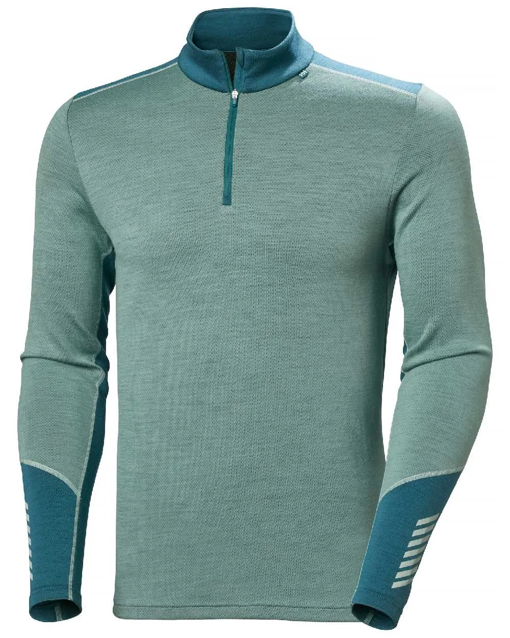 Helly Hansen Mens Lifa Merino Midweight Half-Zip Base Layer