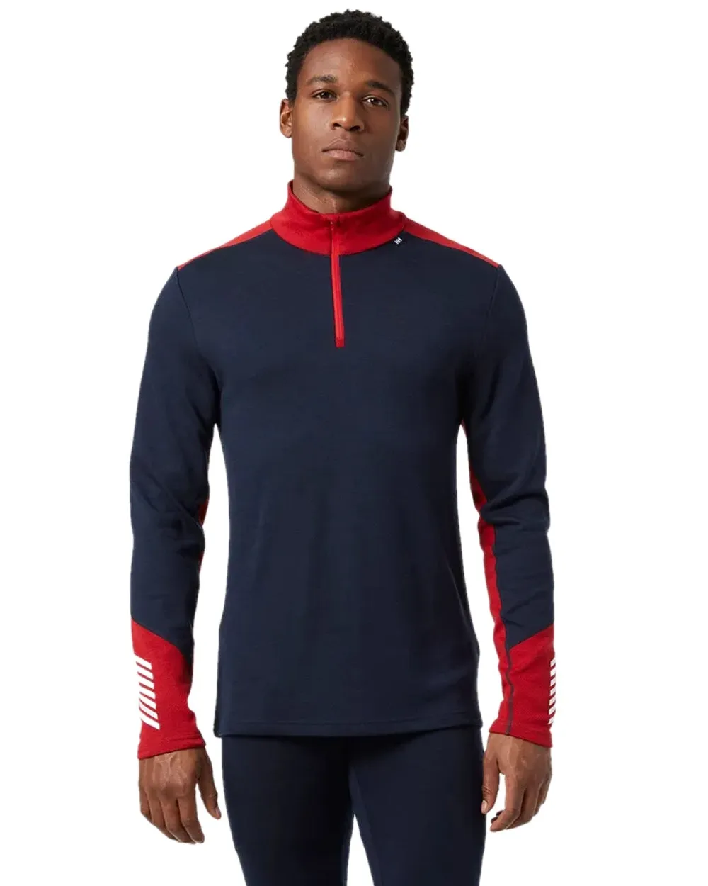 Helly Hansen Mens Lifa Merino Midweight Half-Zip Base Layer