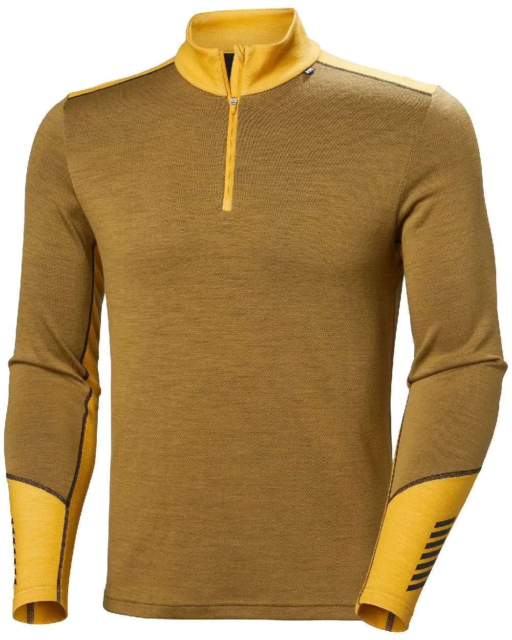 Helly Hansen Mens Lifa Merino Midweight Half-Zip Base Layer