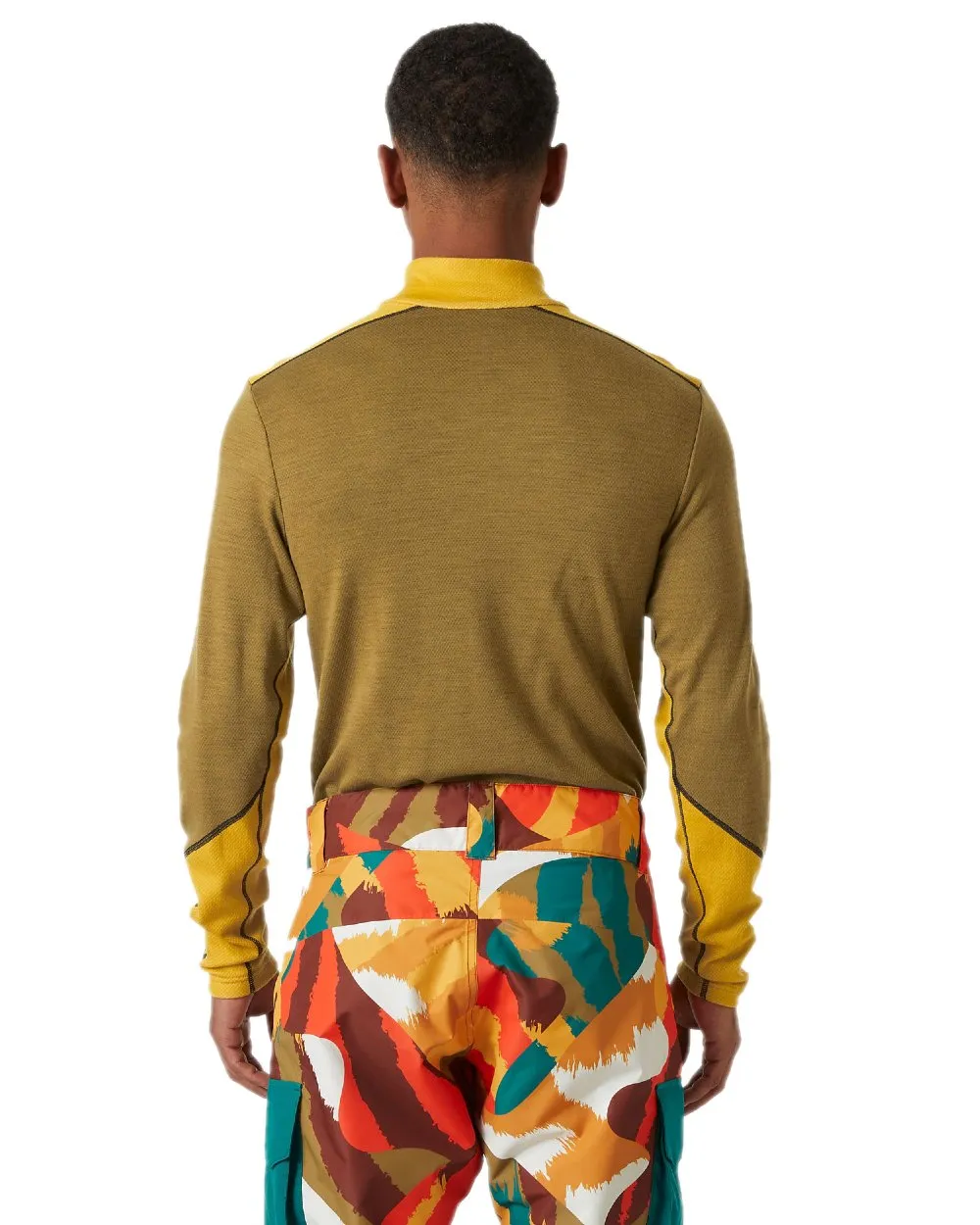 Helly Hansen Mens Lifa Merino Midweight Half-Zip Base Layer