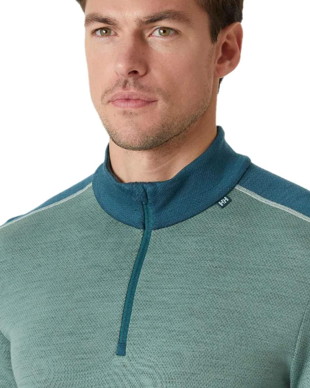 Helly Hansen Mens Lifa Merino Midweight Half-Zip Base Layer