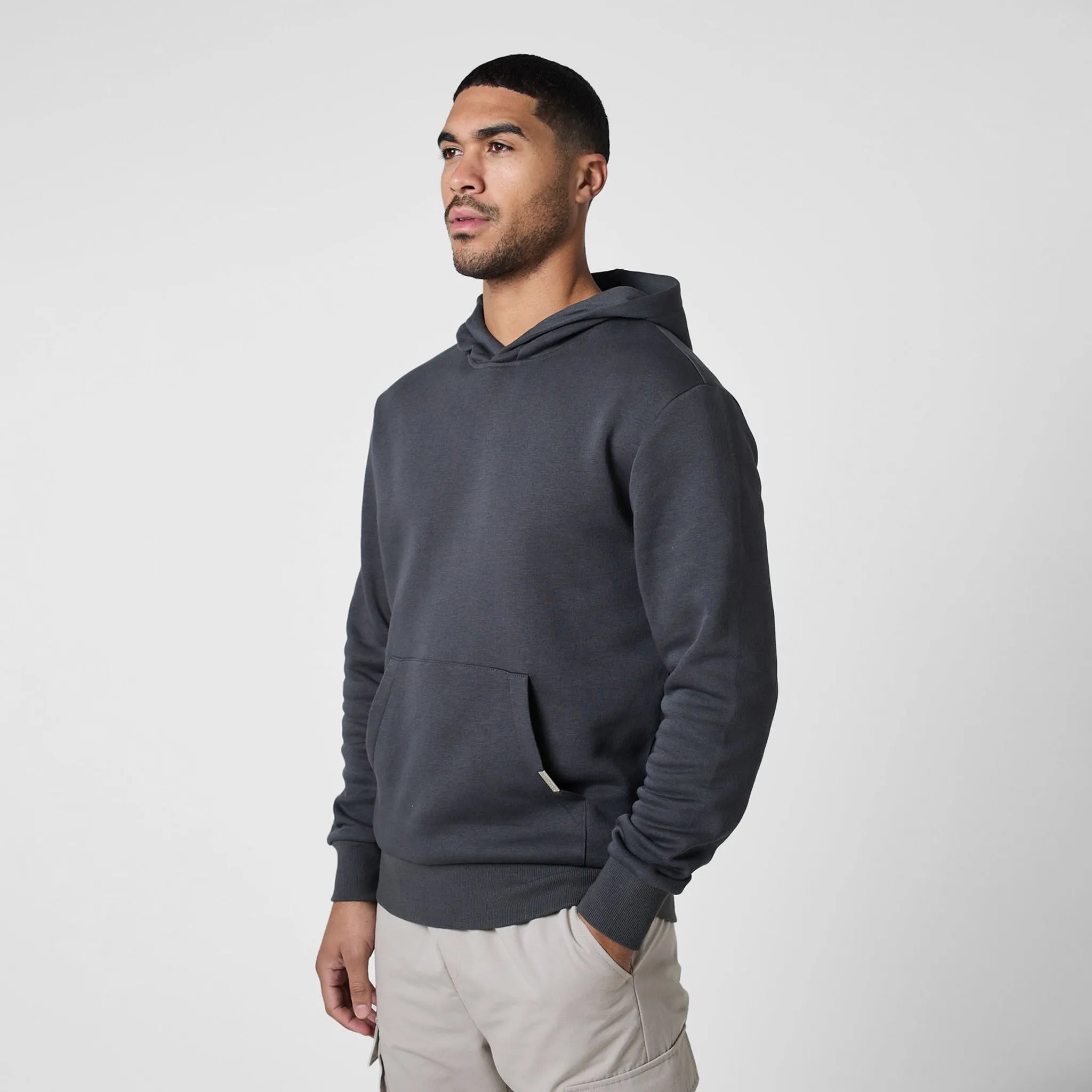 Hoodie & Cargo Pant Set | Charcoal Stone