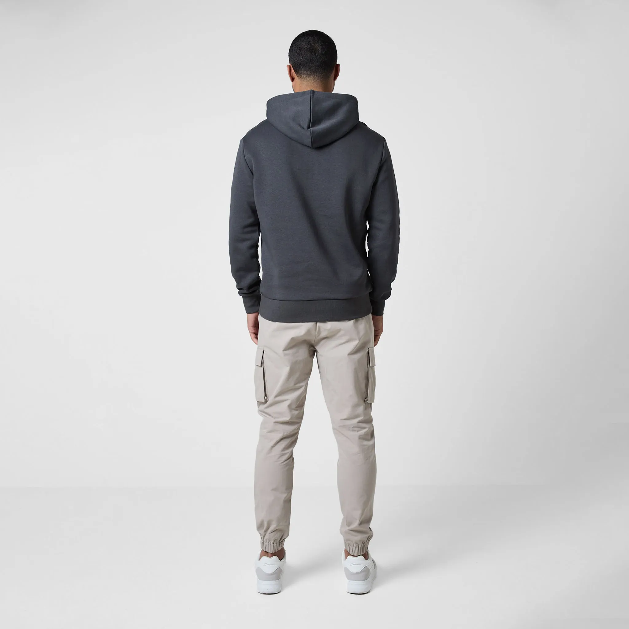 Hoodie & Cargo Pant Set | Charcoal Stone