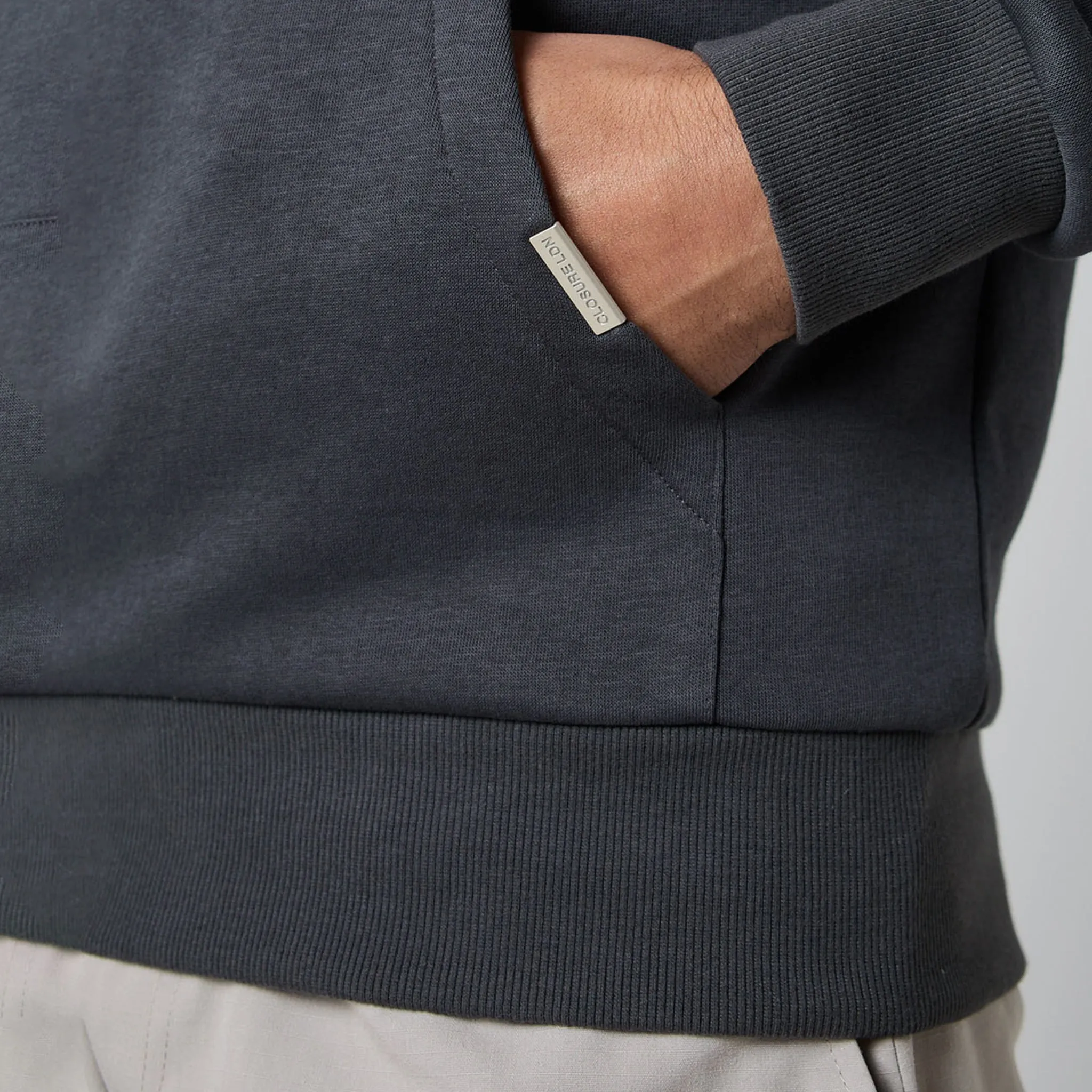 Hoodie & Cargo Pant Set | Charcoal Stone