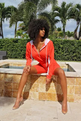 Hoodie romper
