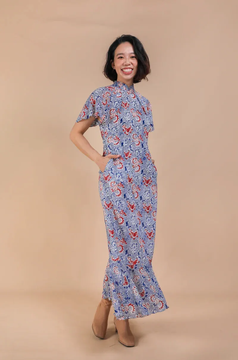 [IMPERFECT] ARIA CHEONGSAM DRESS - WAVESPACE