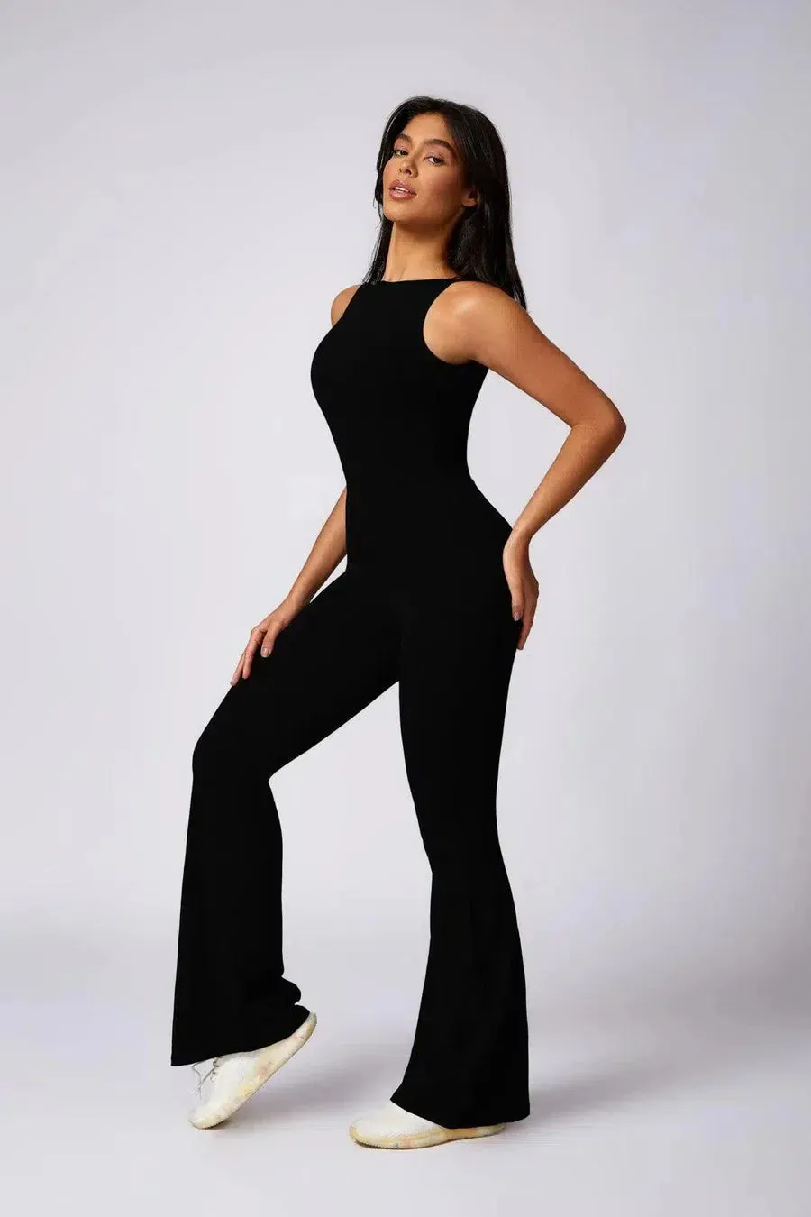 Ismay – Open-back design – Performance jumpsuit