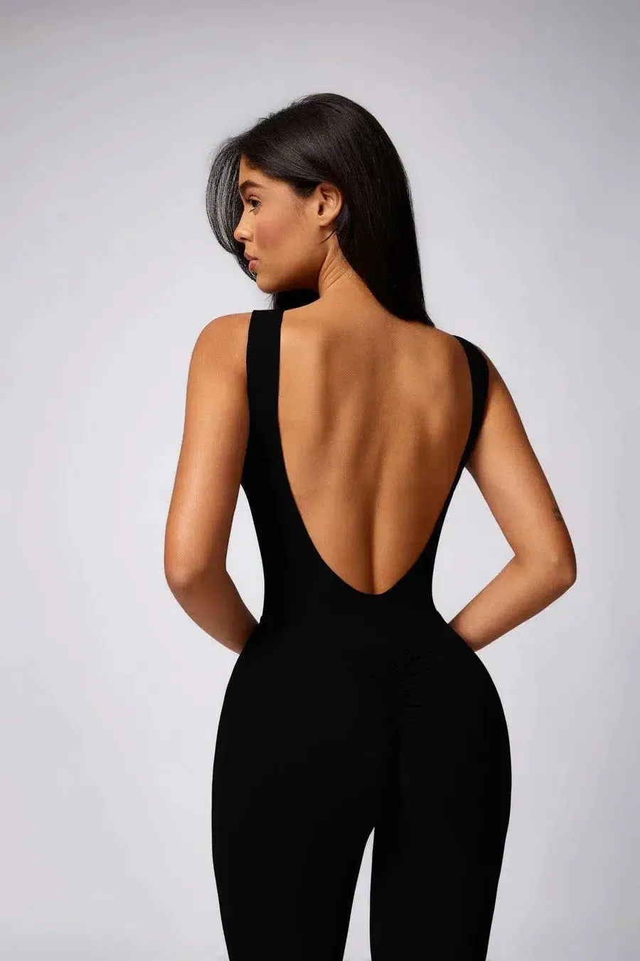 Ismay – Open-back design – Performance jumpsuit