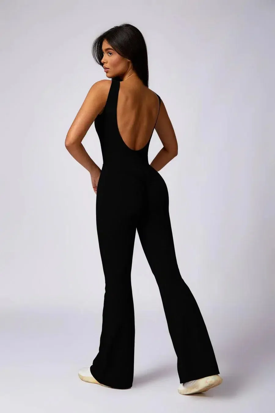 Ismay – Open-back design – Performance jumpsuit