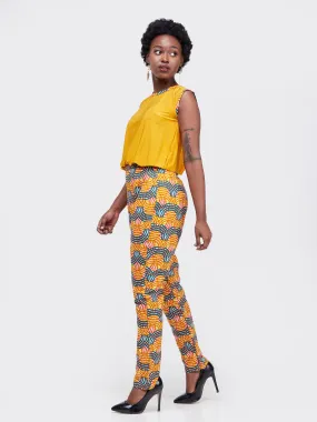 Kajumba Jumpsuit - Yellow / Multicolor