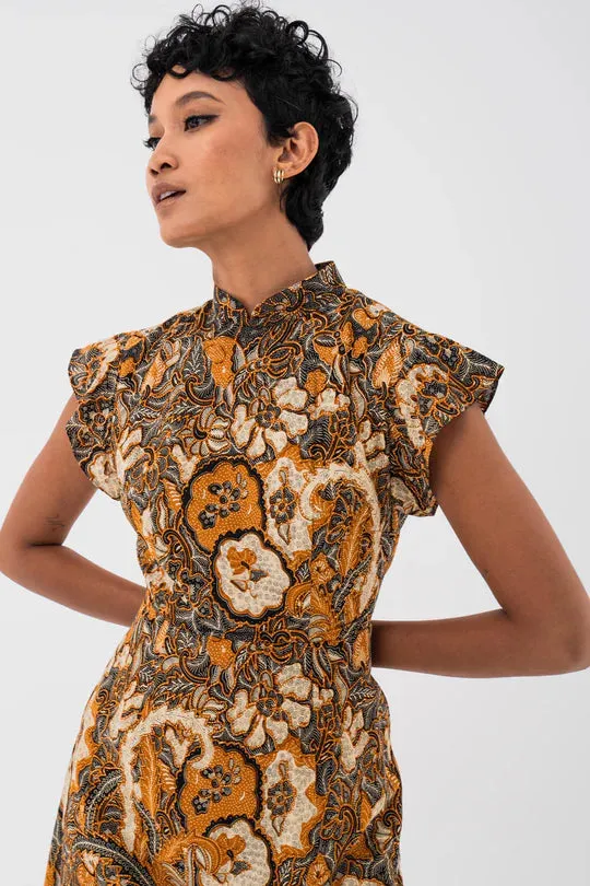 KAORI BAREBACK CHEONGSAM DRESS