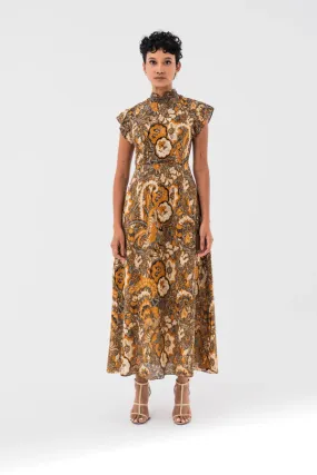 KAORI BAREBACK CHEONGSAM DRESS