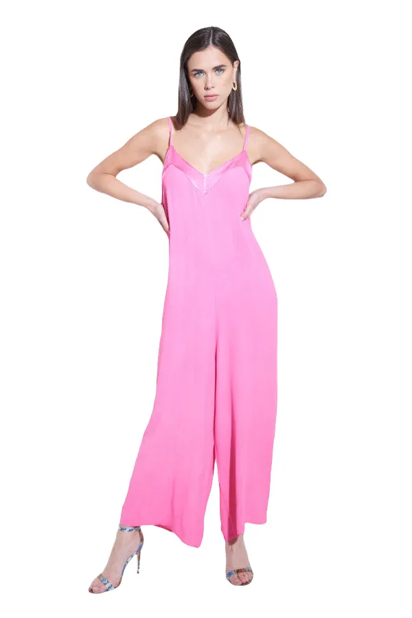 Kikisix fuchsia jumpsuit