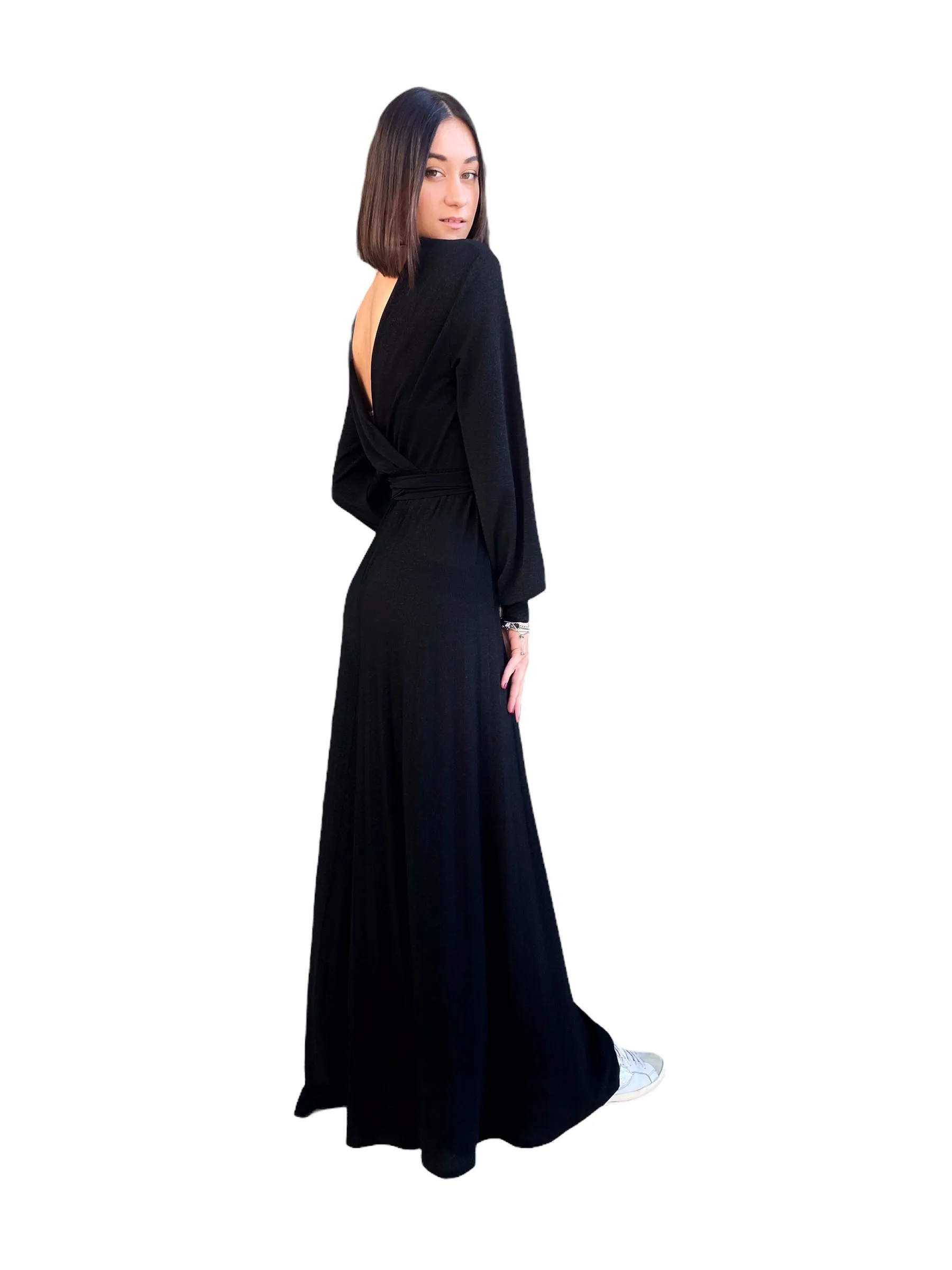 Kontatto black jumpsuit
