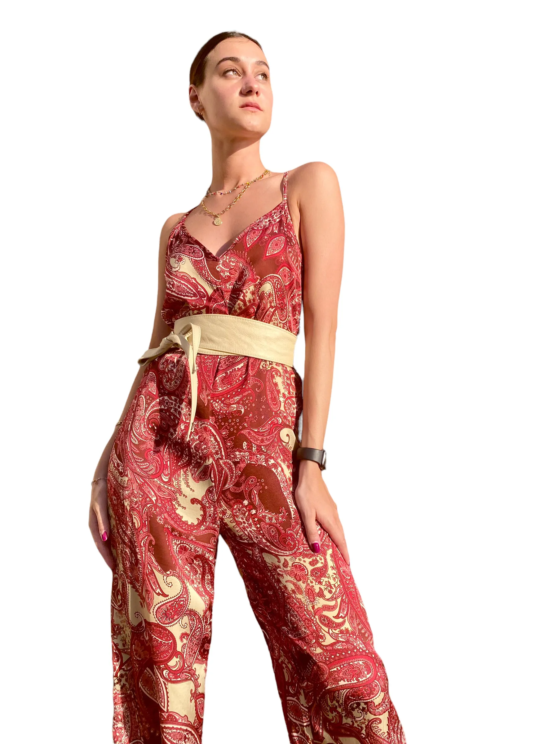 Kontatto ecru/ india jumpsuit