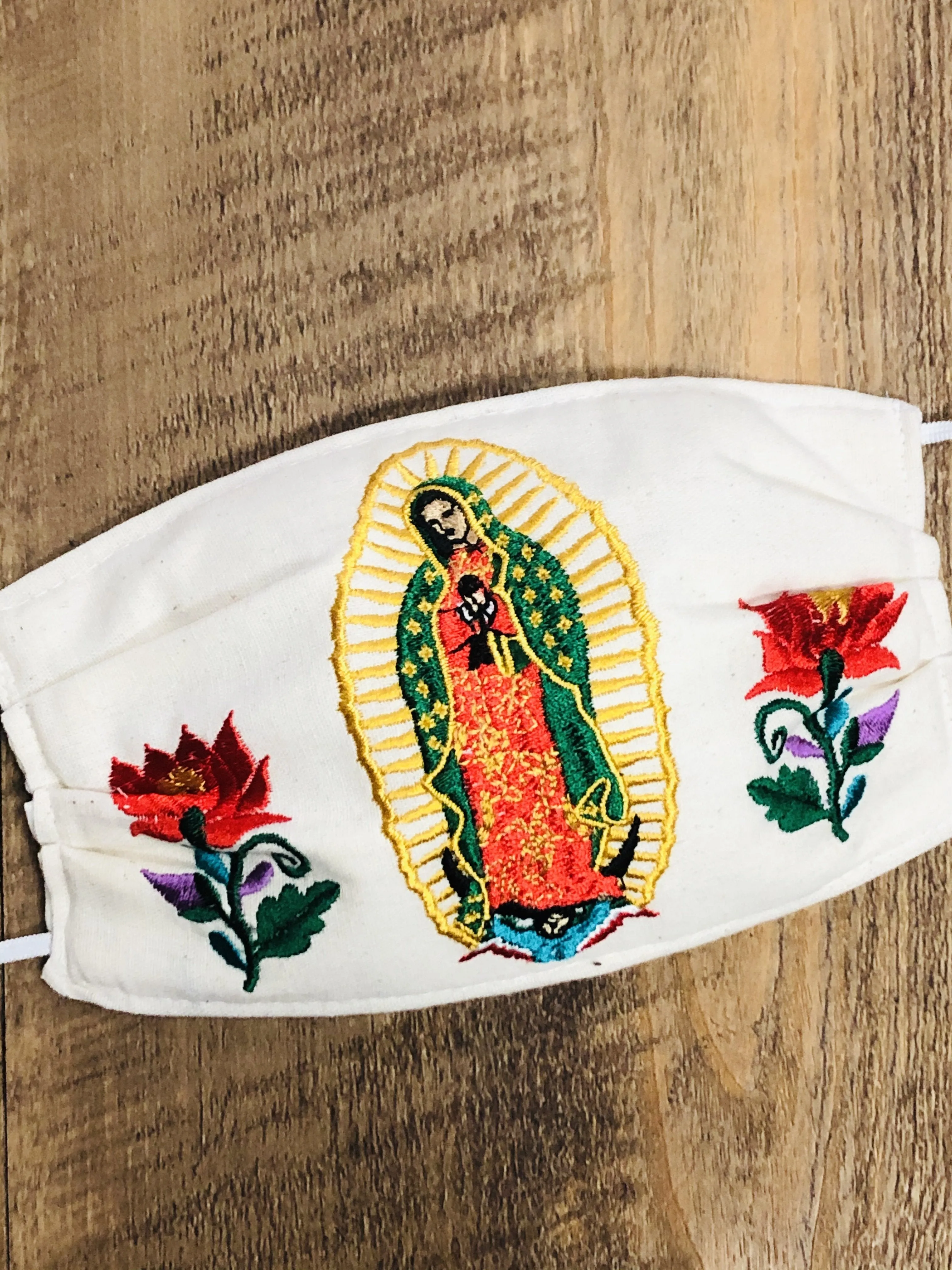 Lady Of Guadalupe Face Masks