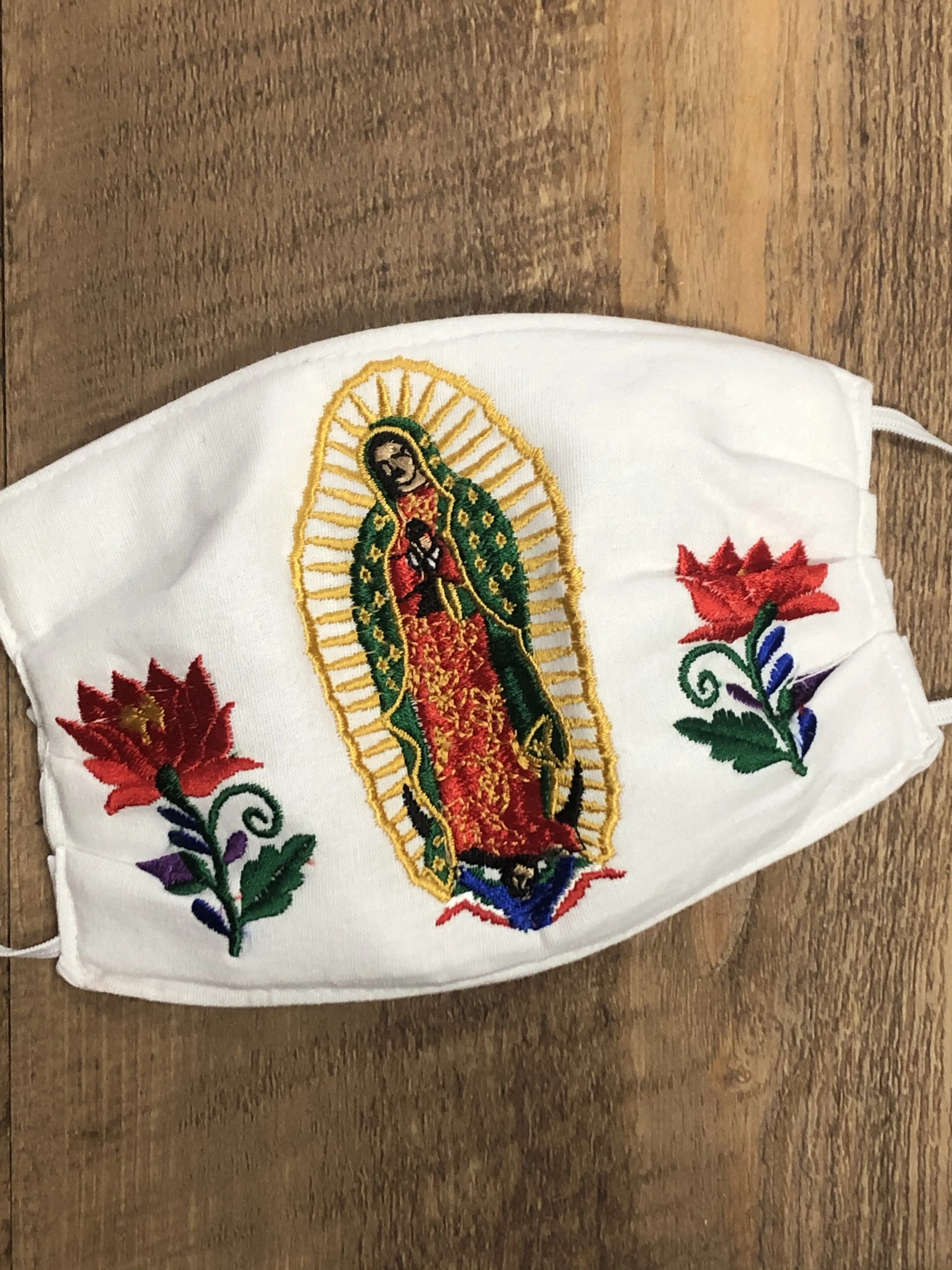 Lady Of Guadalupe Face Masks